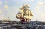unknow artist Seascape, boats, ships and warships. 77 Germany oil painting artist